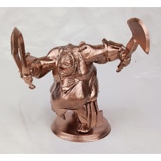 Фигурка Pudge из Dota 2 высотой 10 см бронзового цвета