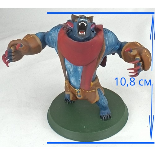 Фигурка Ursa в шляпе из Dota 2 высотой 10,8 см в ручной росписи